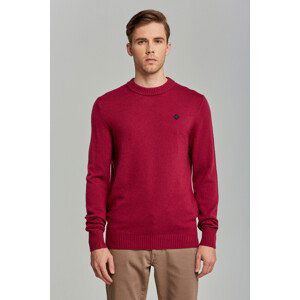 SVETR GANT D2. GEELONG WOOL C-NECK červená M