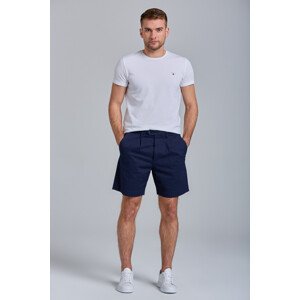 ŠORTKY GANT D1. STRUCTURED COTTON PLEAT SHORTS modrá 54