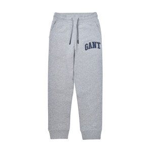 TEPLÁKY GANT D1. GRAPHIC SWEAT PANTS šedá 122/128