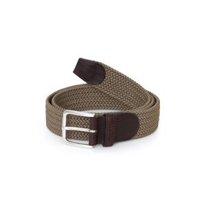 OPASEK GANT ELASTIC BRAID BELT hnědá 80