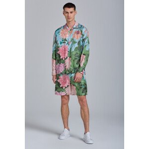 ŠORTKY GANT D2. DAHLIA PRINT SILK SHORTS růžová XXL