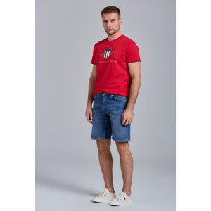 ŠORTKY GANT D1. ARLEY GANT JEANS SHORTS modrá 38