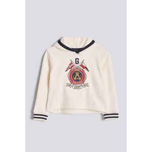 MIKINA GANT D1. GANT SAILING CREST HOODIE bílá 98/104