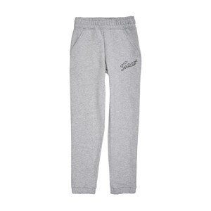 TEPLÁKY GANT D1. GANT ROPE SCRIPT SWEAT PANTS šedá 110/116