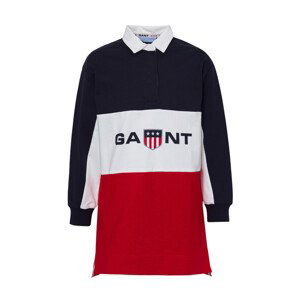 ŠATY GANT D1. RETRO SHIELD HR DRESS modrá 158/164