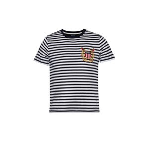 TRIČKO GANT D1. STRIPED SS-T-SHIRT modrá 110/116