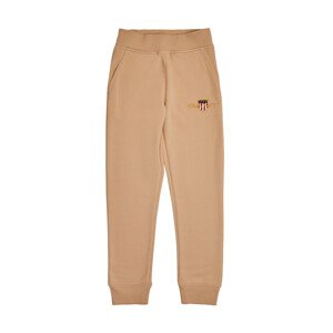 TEPLÁKY GANT ARCHIVE SHIELD SWEAT PANTS hnědá 122/128