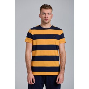 TRIČKO GANT BARSTRIPE SS T-SHIRT oranžová M