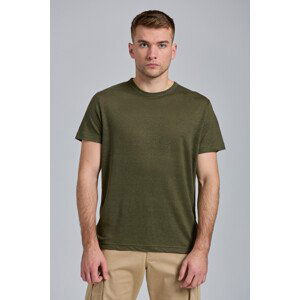 TRIČKO GANT D2. LINEN SS T-SHIRT zelená XS