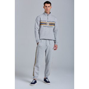 TEPLÁKY GANT D1. GANT SAILING SWEAT PANTS šedá S