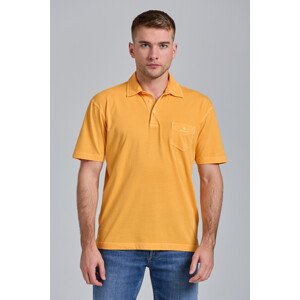 POLOKOŠILE GANT D2. SUNFADED JERSEY SS RUGGER oranžová XXXL