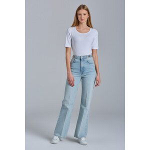 DŽÍNY GANT D1. ICON G HW FLARE JEANS modrá 25