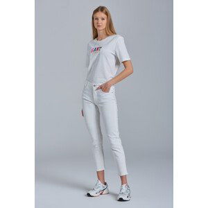 DŽÍNY GANT D1. FARLA CROPPED WHITE JEANS bílá 29