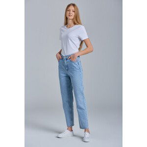 DŽÍNY GANT D1. STRAIGHT HW CROPPED JEANS modrá 25