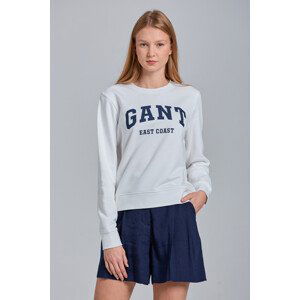 MIKINA GANT MD. GANT C-NECK SWEAT bílá XL