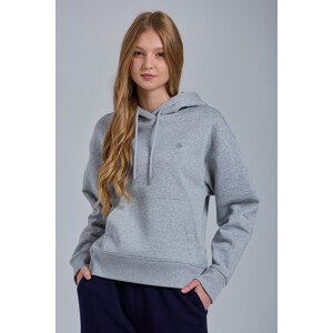 MIKINA GANT D1. ICON G ESSENTIAL HOODIE šedá XS