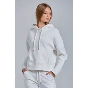 MIKINA GANT D1. ICON G ESSENTIAL HOODIE bílá M