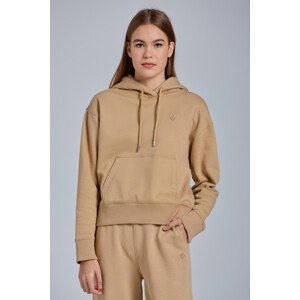 MIKINA GANT D1. ICON G ESSENTIAL HOODIE hnědá XXL