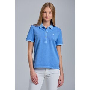 POLOKOŠILE GANT D2. SUNFADED SS POLO PIQUE modrá L