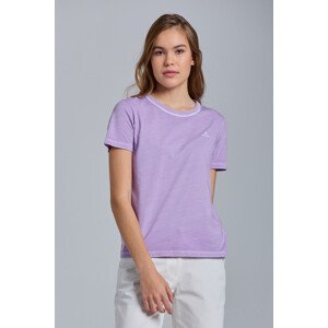 TRIČKO GANT D2. SUNFADED C-NECK SS T-SHIRT fialová M