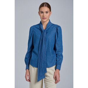 KOŠILE GANT D1. INDIGO BOW SHIRT modrá 34