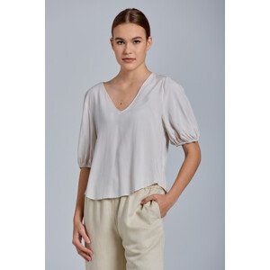 TOP GANT D2. PUFF SLEEVE SS TOP bílá 38