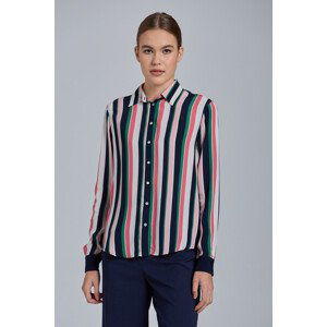 KOŠILE GANT D1. REG MULTI STRIPE SHIRT zelená 32