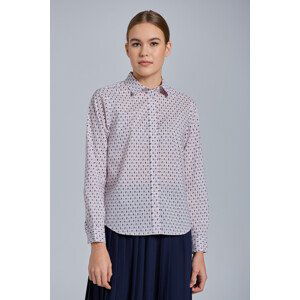 KOŠILE GANT D1. REG GEOMETRIC SHIRT bílá 32