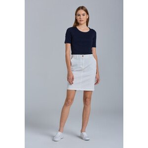 SUKNĚ GANT SLIM CLASSIC CHINO SKIRT bílá 40