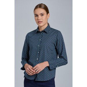 KOŠILE GANT D1. REG GEOMETRIC SHIRT modrá 32