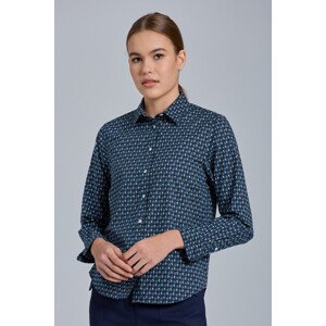 KOŠILE GANT D1. REG GEOMETRIC SHIRT modrá 36