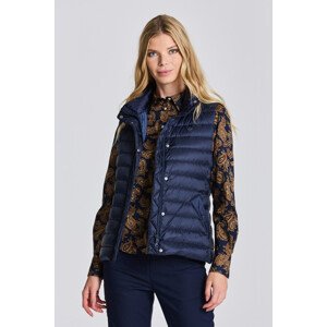 VESTA GANT D1. LIGHT DOWN GILET modrá XS