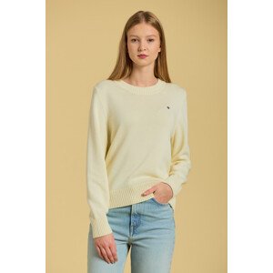 SVETR GANT D1. ICON G COTTON C-NECK bílá S