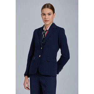 SAKO GANT D1. SLIM JERSEY BLAZER modrá 34