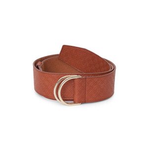 OPASEK GANT D1. ICON G WIDE WAIST BELT hnědá 80