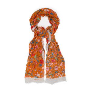 ŠÁTEK GANT D1. WILD FLORAL SCARF oranžová None