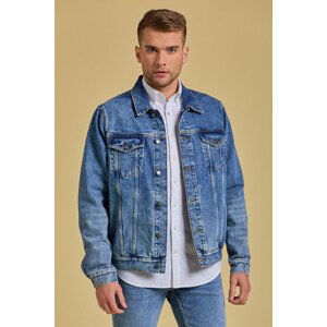 BUNDA GANT D1. DENIM TRUCKER JACKET modrá L