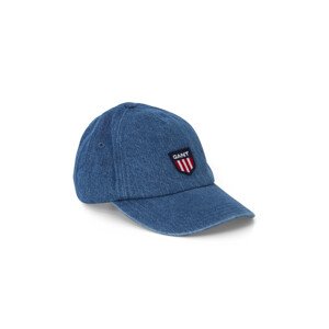 KŠILTOVKA GANT D1. GANT RETRO SHIELD DENIM CAP modrá None