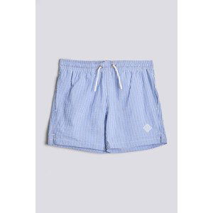 PLAVKY GANT SEERSUCKER BOY'S SWIM SHORTS modrá 134/140