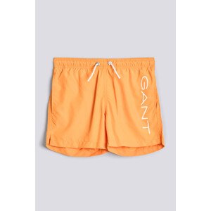 PLAVKY GANT LOGO LIGHTWEIGHT BOY'S SWIM SHORTS oranžová 158/164