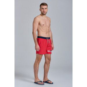 PLAVKY GANT CF GANT RETRO SHIELD SWIM SHORTS červená M