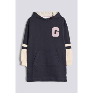 ŠATY GANT D2. COLLEGIATE SWEAT DRESS modrá 122/128