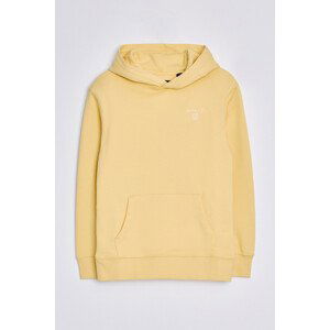 MIKINA GANT D2. CONTRAST SHIELD HOODIE žlutá 158/164