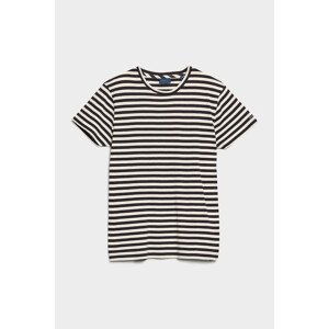 TRIČKO GANT D.1 STRIPED SS T-SHIRT modrá M