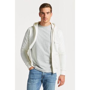 MIKINA GANT TONAL ARCHIVE SHIELD ZIP HOODIE bílá 4XL