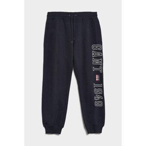 TEPLÁKY GANT D.2 RETRO SHIELD SWEATPANTS modrá M