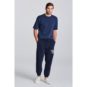 TEPLÁKY GANT D.1 COLLEGIATE SWEATPANTS modrá M