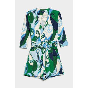 OVERAL GANT D1. PAISLEY PLAYSUIT modrá L