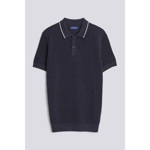 POLOKOŠILE GANT D1. SS PIQUE TEXTURE POLO modrá XL