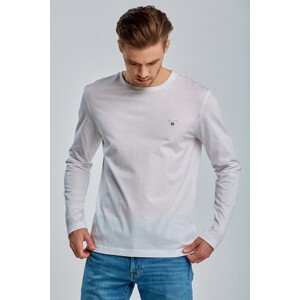 TRIČKO GANT ORIGINAL SLIM LS T-SHIRT bílá XL